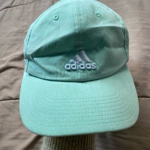 Teal Adidas hat